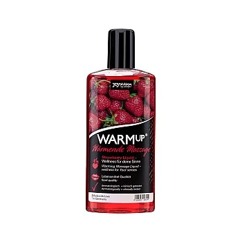 Warmup Massage Oil 150ml - Aardbei