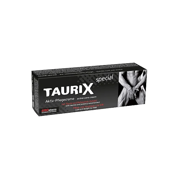 Taurix Special 40ml - Naturel van het merk Joy Division - Erectiepillen & Crèmes - online kopen bij Masculum.nl. De discrete online seks-toys en erotisch heren ondergoed winkel voor gay & hetero mannen.