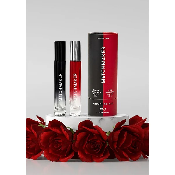 Pheromone Parfum Couples Kit - Assortiment van het merk Matchmaker - Feromonen Parfum - online kopen bij Masculum.nl. De discrete online seks-toys en erotisch heren ondergoed winkel voor gay & hetero mannen.