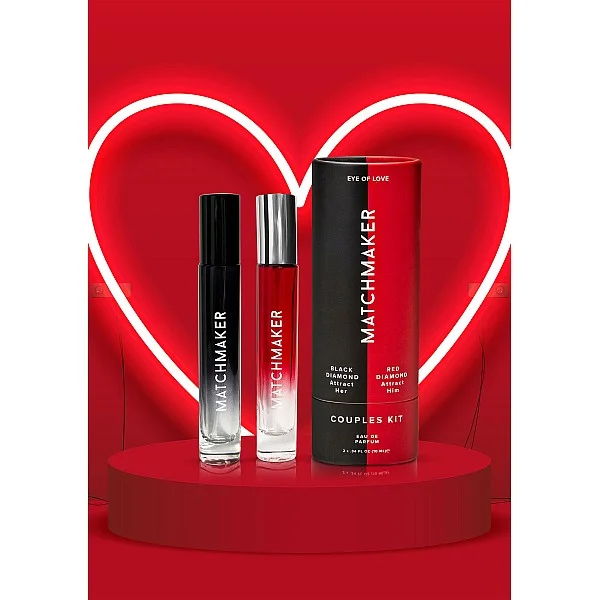 Pheromone Parfum Couples Kit - Assortiment van het merk Matchmaker - Feromonen Parfum - online kopen bij Masculum.nl. De discrete online seks-toys en erotisch heren ondergoed winkel voor gay & hetero mannen.