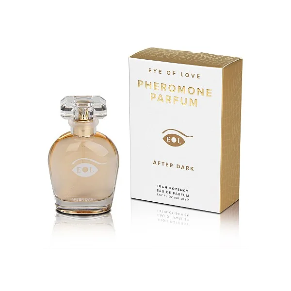 Pheromone Attract Him 50ml - After Dark van het merk Eye Of Love - Feromonen Parfum - online bestellen bij Masculum.nl. De discrete online seks-toys en erotisch heren ondergoed winkel voor gay & hetero mannen.