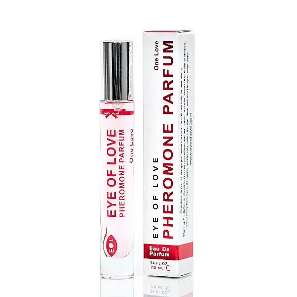 Pheromone Attract Him 10ml - One Love van het merk Eye Of Love - Feromonen Parfum - online bestellen bij Masculum.nl. De discrete online seks-toys en erotisch heren ondergoed winkel voor gay & hetero mannen.