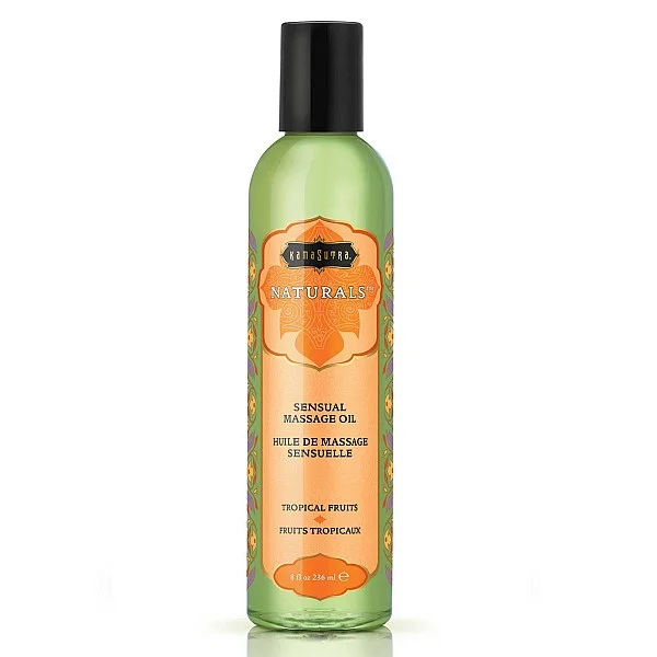 Naturals Massage Oil 236ml - Tropisch van het merk Kama Sutra - Massage Oliën - online bestellen bij Masculum.nl. De discrete online seks-toys en erotisch heren ondergoed winkel voor gay & hetero mannen.
