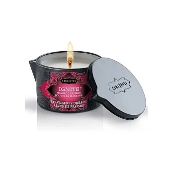 Ignite Massage Candle 170gr - Aardbei