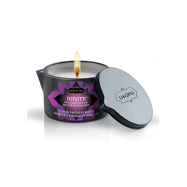 Ignite Massage Candle 170gr - Bes van het merk Kama Sutra - Massage Kaarsen - online bestellen bij Masculum.nl. De discrete online seks-toys en erotisch heren ondergoed winkel voor gay & hetero mannen.