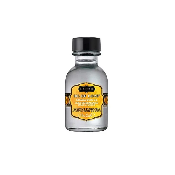 Oil of Love 22 ml - Kokosnoot van het merk Kama Sutra - Bodypaint & Likbare Oliën - online kopen bij Masculum.nl. De discrete online seks-toys en erotisch heren ondergoed winkel voor gay & hetero mannen.