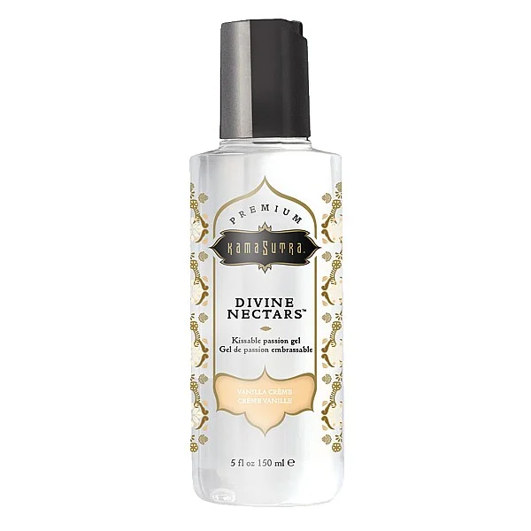 Divine Nectars Bodyglide - Vanille van het merk Kama Sutra - Massageolie met een smaak - online bestellen bij Masculum.nl. De discrete online seks-toys en erotisch heren ondergoed winkel voor gay & hetero mannen.