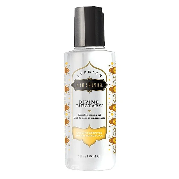 Divine Nectars Bodyglide - Kokosnoot van het merk Kama Sutra - Massageolie met een smaak - online bestellen bij Masculum.nl. De discrete online seks-toys en erotisch heren ondergoed winkel voor gay & hetero mannen.