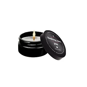 Mini Massage Candle 56gr. - I fcking Love You
