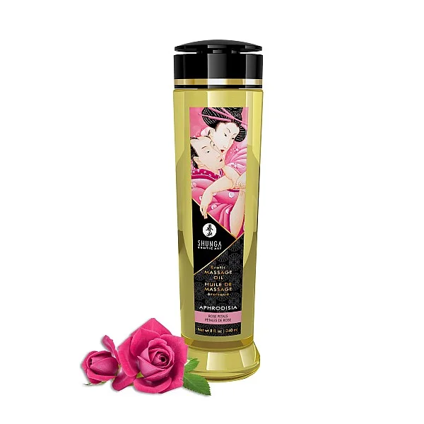 Erotic Massage Oil - Rozen van het merk Shunga - Massage Oliën - online kopen bij Masculum.nl. De discrete online seks-toys en erotisch heren ondergoed winkel voor gay & hetero mannen.