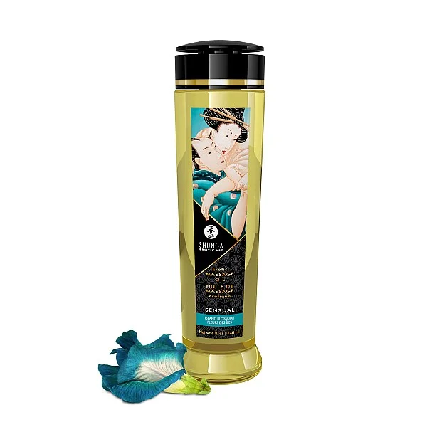 Erotic Massage Oil - Island Blossoms van het merk Shunga - Massage Oliën - online kopen bij Masculum.nl. De discrete online seks-toys en erotisch heren ondergoed winkel voor gay & hetero mannen.