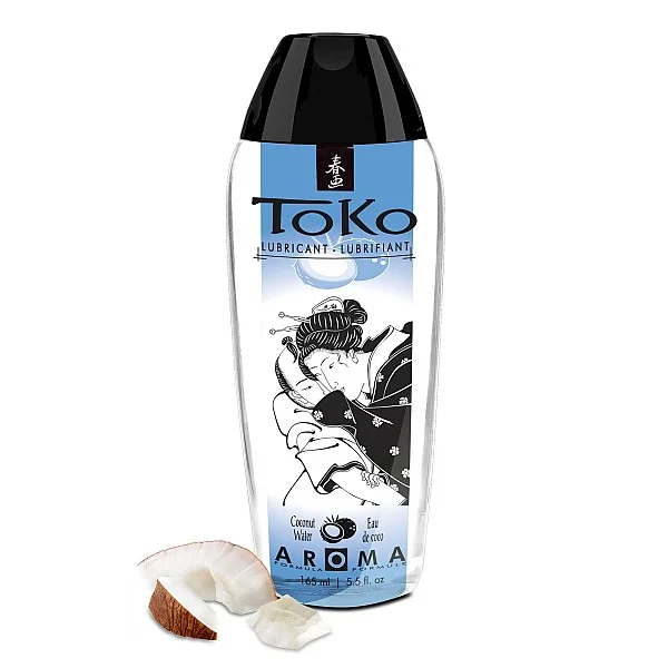 Toko Aroma Lubricant 165ml - Kokosnoot van het merk Shunga - Glijmiddel met Smaak - online kopen bij Masculum.nl. De discrete online seks-toys en erotisch heren ondergoed winkel voor gay & hetero mannen.