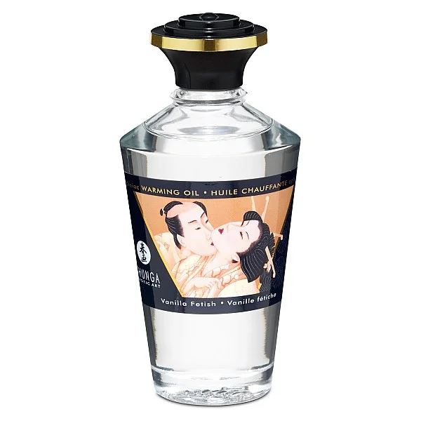 Aphrodisiac Warming Oil 100ml - Vanille van het merk Shunga - Bodypaint & Likbare Oliën - online bestellen bij Masculum.nl. De discrete online seks-toys en erotisch heren ondergoed winkel voor gay & hetero mannen.
