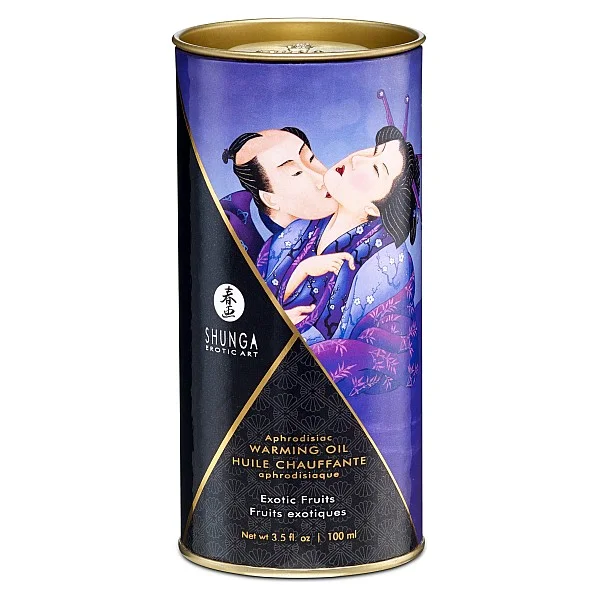 Aphrodisiac Warming Oil 100ml - Exotisch van het merk Shunga - Bodypaint & Likbare Oliën - online kopen bij Masculum.nl. De discrete online seks-toys en erotisch heren ondergoed winkel voor gay & hetero mannen.