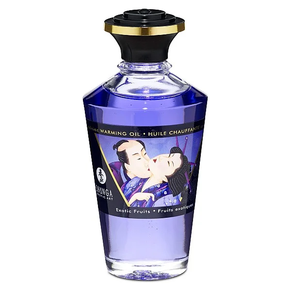 Aphrodisiac Warming Oil 100ml - Exotisch van het merk Shunga - Bodypaint & Likbare Oliën - online kopen bij Masculum.nl. De discrete online seks-toys en erotisch heren ondergoed winkel voor gay & hetero mannen.