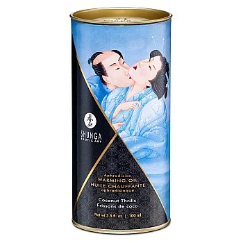Aphrodisiac Warming Oil 100ml - Kokosnoot