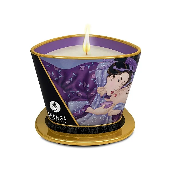 Massage Candle 170ml - Exotisch van het merk Shunga - Massage Kaarsen - online kopen bij Masculum.nl. De discrete online seks-toys en erotisch heren ondergoed winkel voor gay & hetero mannen.