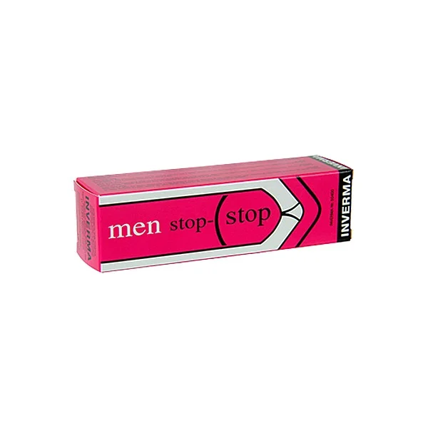 Men Stop Stop Cream 18ml - Naturel van het merk Inverma - Klaarkomen Uitstellen - online kopen bij Masculum.nl. De discrete online seks-toys en erotisch heren ondergoed winkel voor gay & hetero mannen.