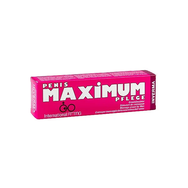 Maximum Cream 45ml - Naturel van het merk Inverma - Erectiepillen & Crèmes - online bestellen bij Masculum.nl. De discrete online seks-toys en erotisch heren ondergoed winkel voor gay & hetero mannen.