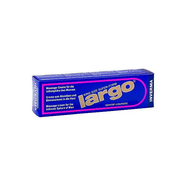 Largo Cream 40ml - Naturel van het merk Inverma - Erectiepillen & Crèmes - online bestellen bij Masculum.nl. De discrete online seks-toys en erotisch heren ondergoed winkel voor gay & hetero mannen.