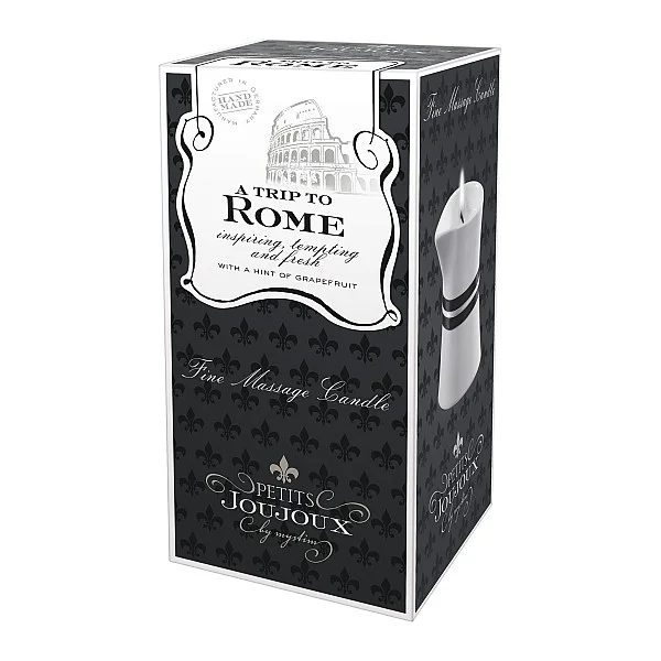 Massage Candle Rome 120gr - Grapefruit van het merk Petits Joujoux - Massage Kaarsen - online bestellen bij Masculum.nl. De discrete online seks-toys en erotisch heren ondergoed winkel voor gay & hetero mannen.