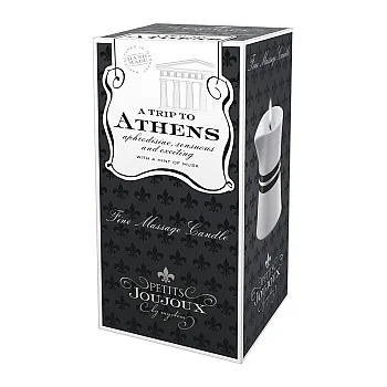 Massage Candle Athens 120gr - Zachte jasmijn