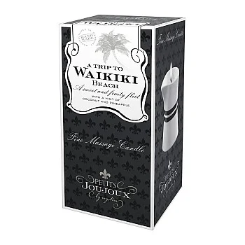 Massage Candle Waikiki 120gr - Tropisch