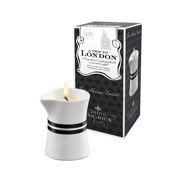 Massage Candle London 120gr - Mint van het merk Petits Joujoux - Massage Kaarsen - online kopen bij Masculum.nl. De discrete online seks-toys en erotisch heren ondergoed winkel voor gay & hetero mannen.