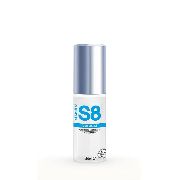 S8 Waterbased Lube 50ml - Origineel van het merk Stimul8 S8 - Glijmiddel op Waterbasis - online bestellen bij Masculum.nl. De discrete online seks-toys en erotisch heren ondergoed winkel voor gay & hetero mannen.