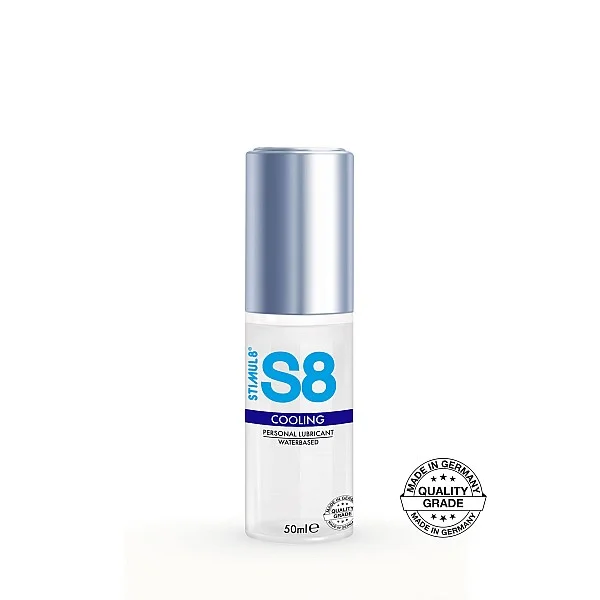 S8 WB Cooling Lube 50ml - Koelend van het merk Stimul8 S8 - Stimulerende Glijmiddelen - online bestellen bij Masculum.nl. De discrete online seks-toys en erotisch heren ondergoed winkel voor gay & hetero mannen.