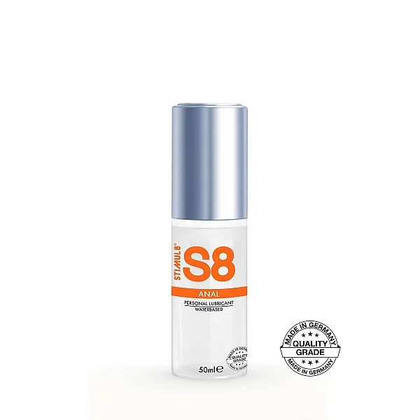 S8 WB Anal Lube 50ml - Naturel van het merk Stimul8 S8 - Anaal Glijmiddel - online kopen bij Masculum.nl. De discrete online seks-toys en erotisch heren ondergoed winkel voor gay & hetero mannen.