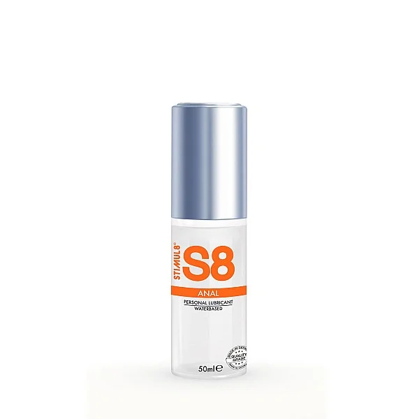 S8 WB Anal Lube 50ml - Naturel van het merk Stimul8 S8 - Anaal Glijmiddel - online kopen bij Masculum.nl. De discrete online seks-toys en erotisch heren ondergoed winkel voor gay & hetero mannen.