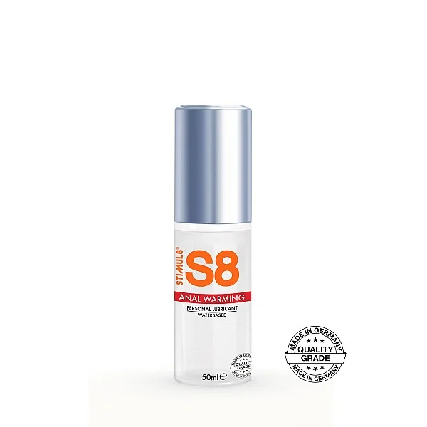 S8 WB Warming Anal Lube 50ml - Verwarmend van het merk Stimul8 S8 - Stimulerende Glijmiddelen - online bestellen bij Masculum.nl. De discrete online seks-toys en erotisch heren ondergoed winkel voor gay & hetero mannen.