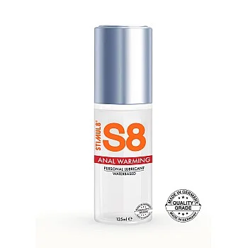 S8 WB Warming Anal Lube 125ml - Verwarmend