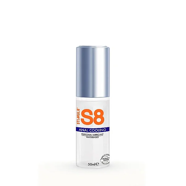 S8 WB Cooling Anal Lube 50ml - Koelend van het merk Stimul8 S8 - Stimulerende Glijmiddelen - online bestellen bij Masculum.nl. De discrete online seks-toys en erotisch heren ondergoed winkel voor gay & hetero mannen.