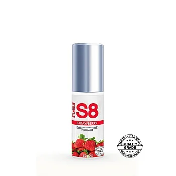 S8 WB Flavored Lube 50ml - Aardbei