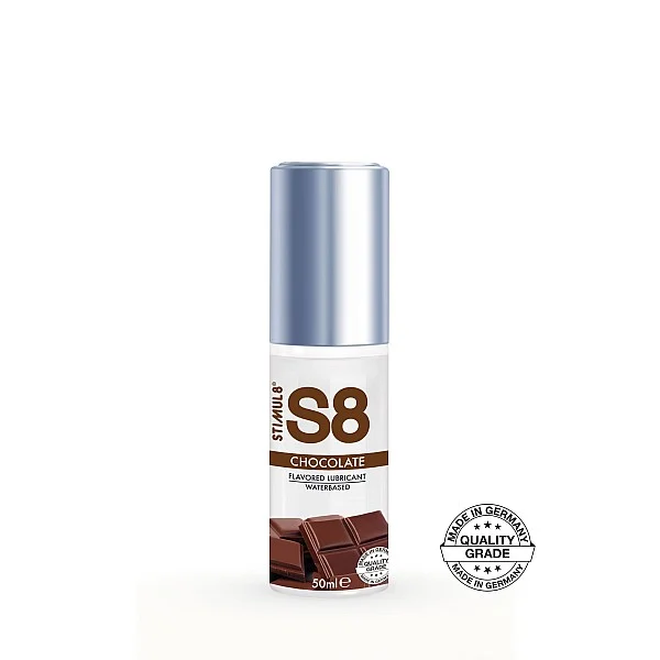 S8 WB Flavored Lube 50ml - Chocolade van het merk Stimul8 S8 - Glijmiddel met Smaak - online kopen bij Masculum.nl. De discrete online seks-toys en erotisch heren ondergoed winkel voor gay & hetero mannen.