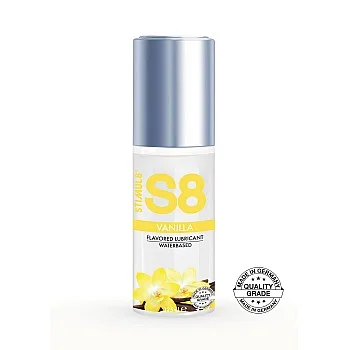 S8 WB Flavored Lube 125ml - Vanille