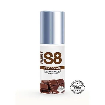S8 WB Flavored Lube 125ml - Chocolade