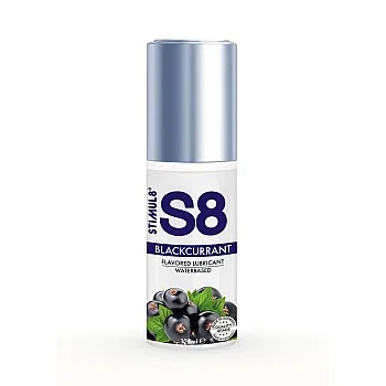 S8 WB Flavored Lube 125ml - Zwarte bes