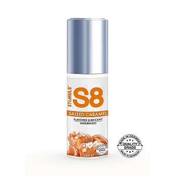 S8 WB Flavored Lube 125ml - Caramel Toffee