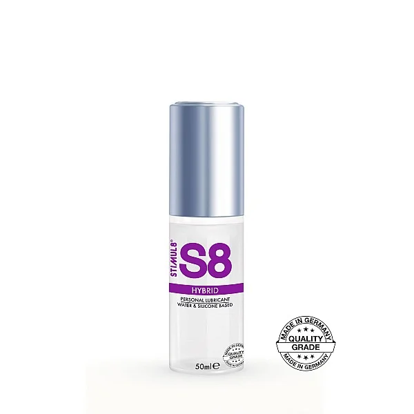 S8 Hybrid Lube 50ml - Naturel van het merk Stimul8 S8 - Glijmiddellen - online kopen bij Masculum.nl. De discrete online seks-toys en erotisch heren ondergoed winkel voor gay & hetero mannen.