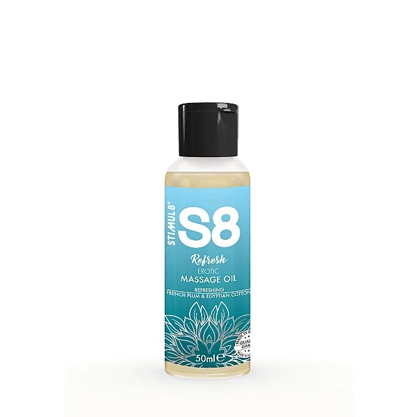 S8 Massage Oil Box 3x 50ml - Diverse smaken / geuren van het merk Stimul8 S8 - Massage Oliën - online bestellen bij Masculum.nl. De discrete online seks-toys en erotisch heren ondergoed winkel voor gay & hetero mannen.