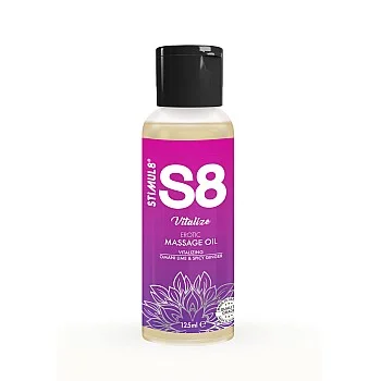 S8 Massage Oil 125ml - Omani Lime en Spicy Ginger