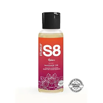 S8 Massage Oil 125ml - Green Tea en Lilac Blossom