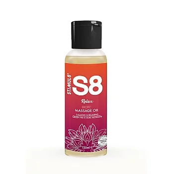 S8 Massage Oil 125ml - Green Tea en Lilac Blossom