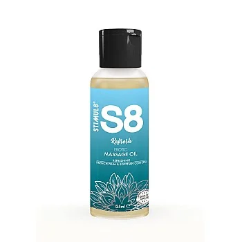 S8 Massage Oil 125ml - French Plum en Egyptian Cotton