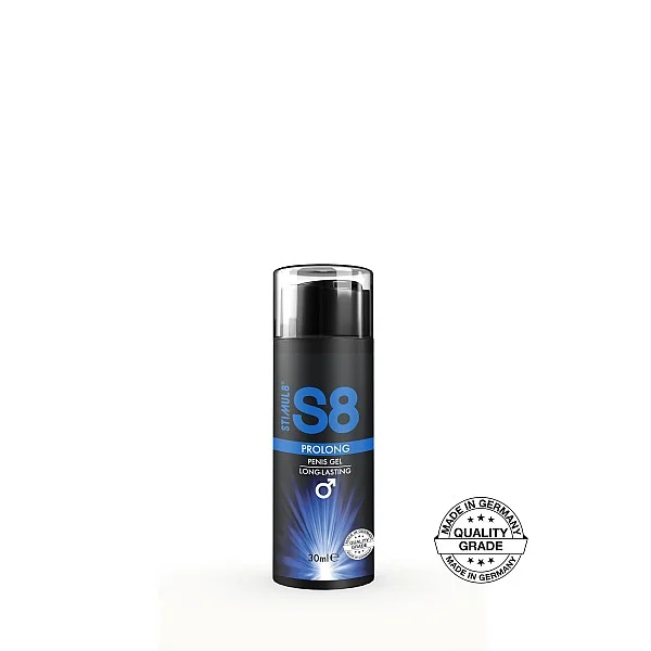 S8 Prolong Penis Gel 30ml - Naturel van het merk Stimul8 S8 - Erectiepillen & Crèmes - online kopen bij Masculum.nl. De discrete online seks-toys en erotisch heren ondergoed winkel voor gay & hetero mannen.