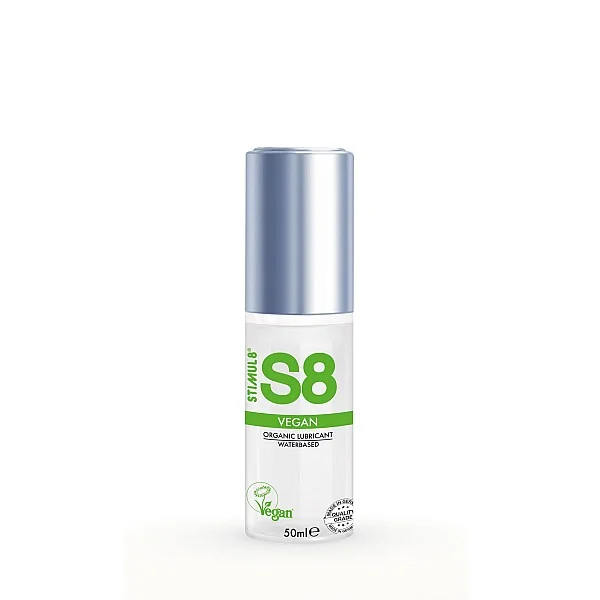 S8 WB Vegan Lube 50ml - Naturel van het merk Stimul8 S8 - Glijmiddel op Waterbasis - online bestellen bij Masculum.nl. De discrete online seks-toys en erotisch heren ondergoed winkel voor gay & hetero mannen.