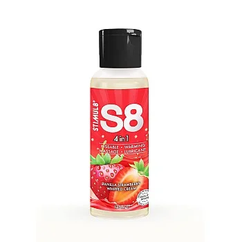 S8 4-in-1 Dessert Lube 125ml - Aardbei